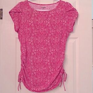 Short-sleeve Rash Gaurd, Swim top. Lands End.